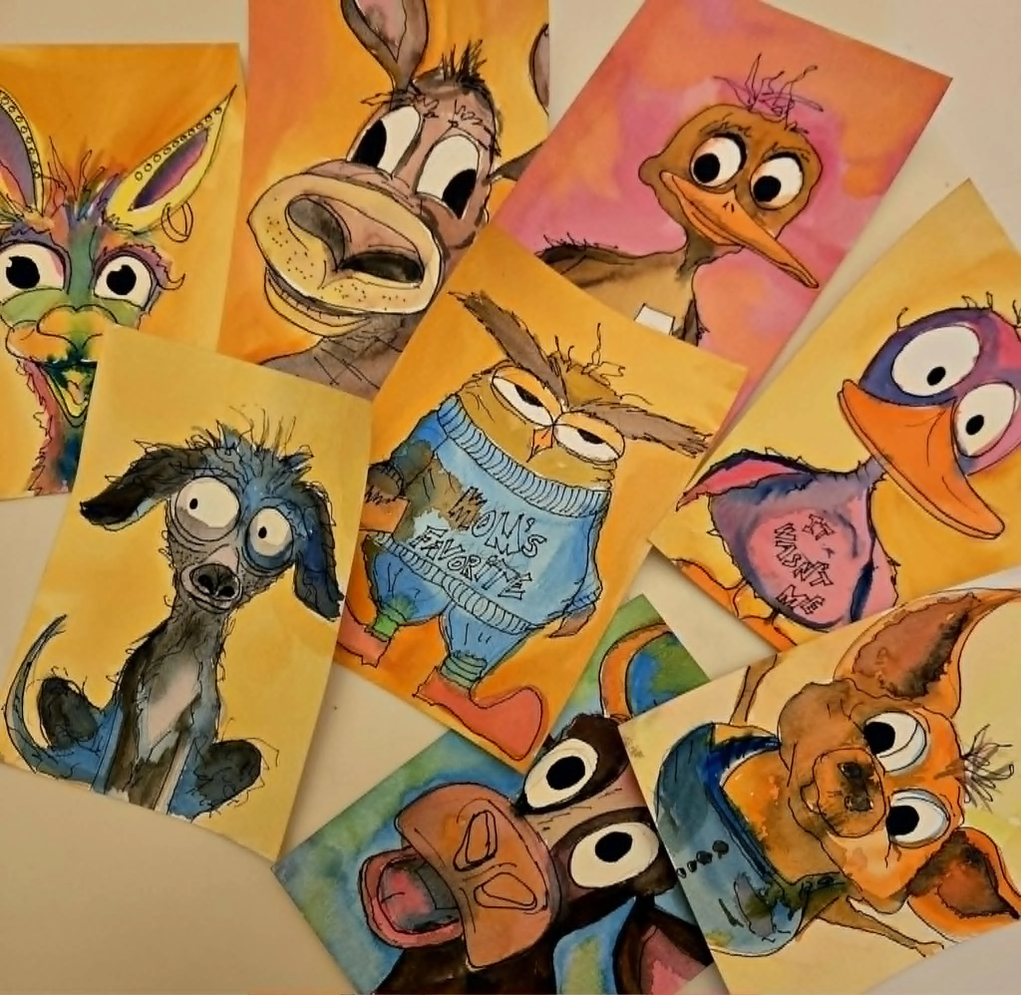 Paint Your Family as Animals for Mother's Day! Sunday, May 10 @ 1pm