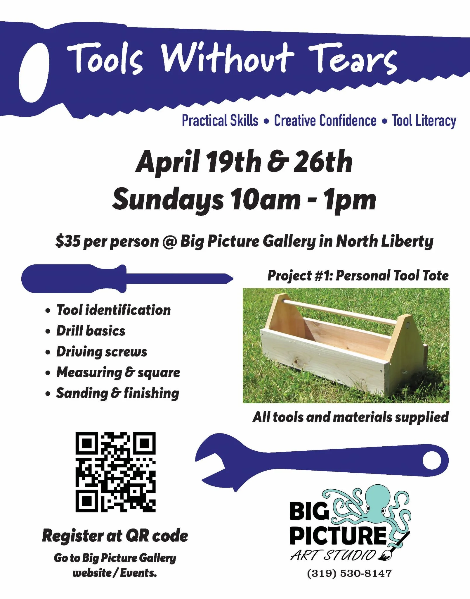 Tools without Tears: April--Toolbox