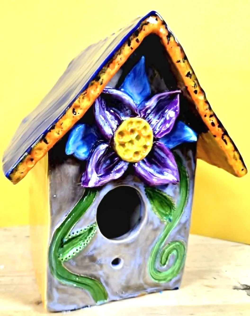 Kids' Camp--Bird Houses in Clay on Tuesday, Feb 17 @ 9am-noon
