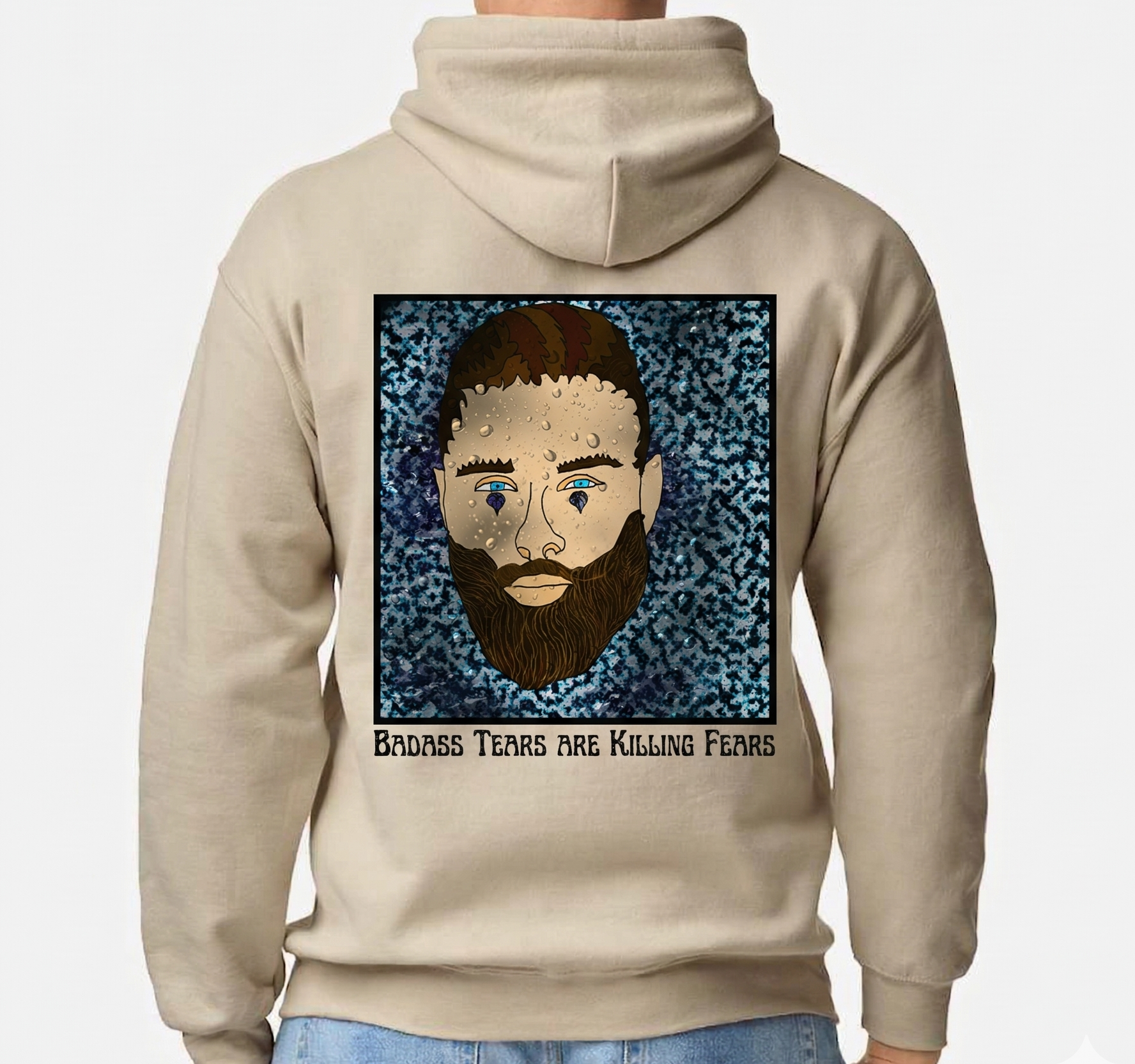 "Badass Tears Are Killing Fears" Collab Hoodie - PRE ORDER