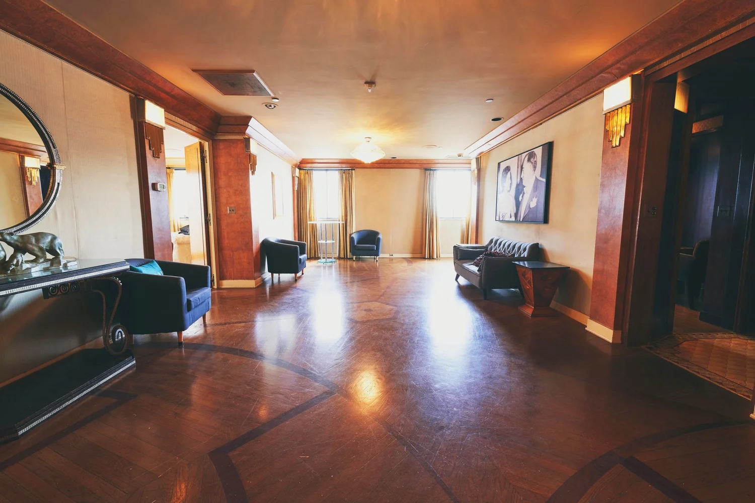 Photo inspiration: Visual Reference: Downtown La Art Deco Penthouse Production Locations Los Angeles