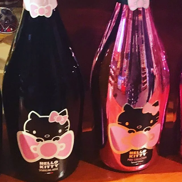 Hello Kitty bubbly! @hellokitty