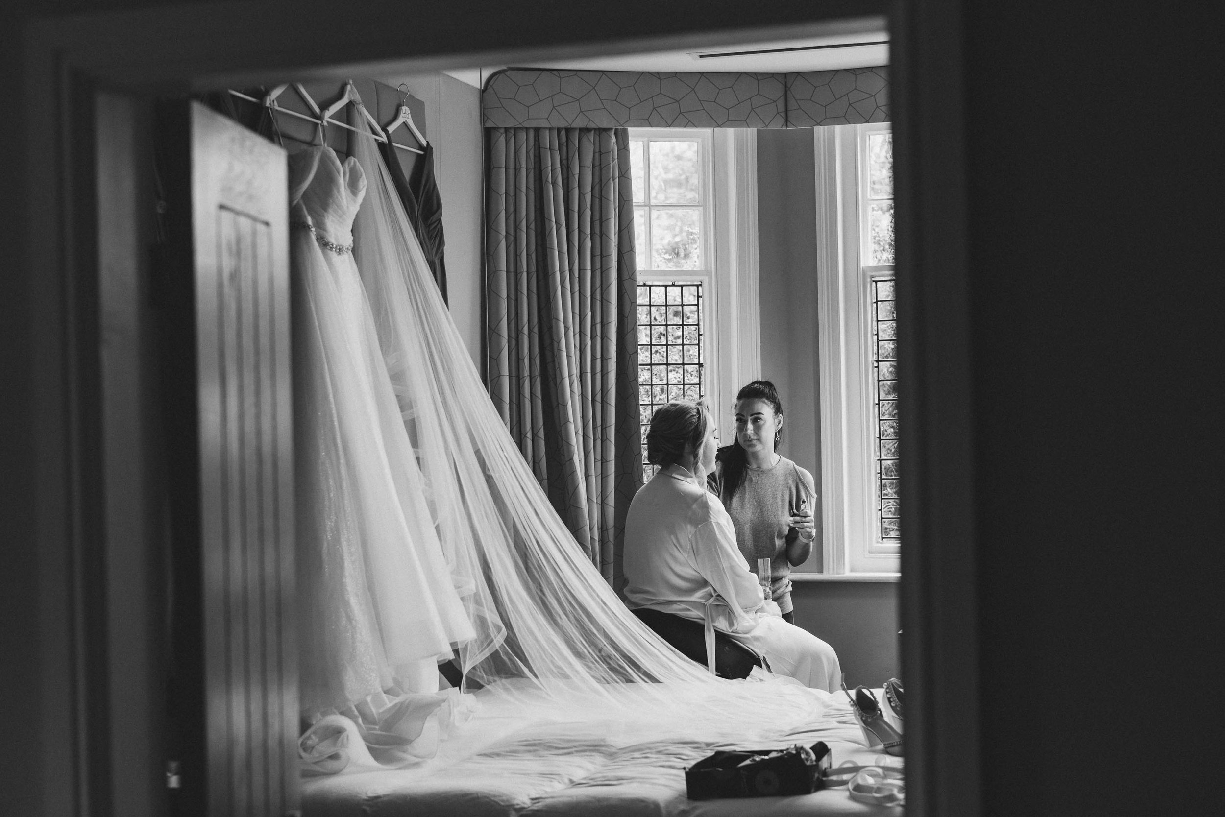 Bridal preparations in Chester  
