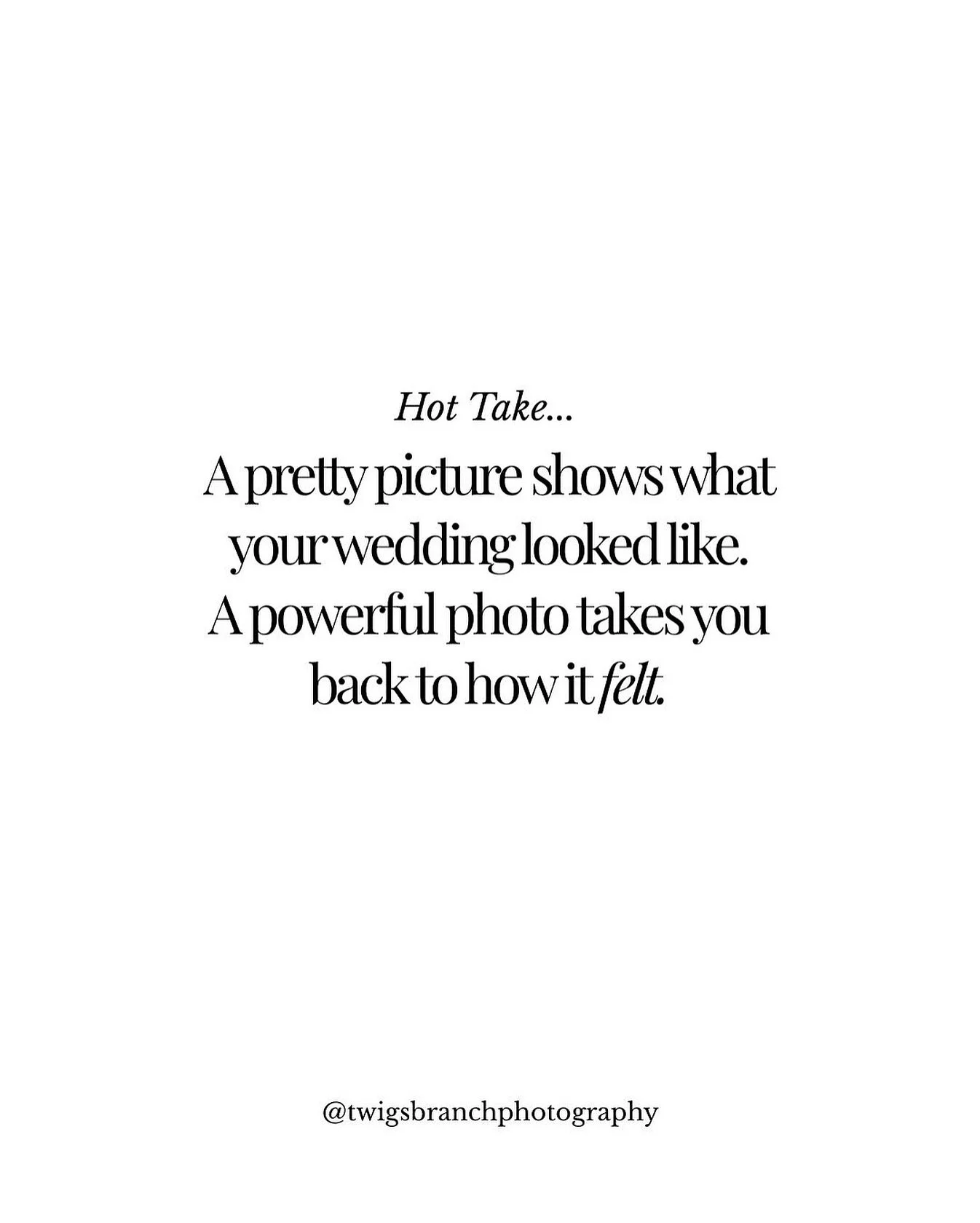 We&rsquo;ve always taken good photos. That part was never the challenge.

The shift came when we stopped chasing perfection and started paying closer attention to what was actually happening.

Because weddings aren&rsquo;t a performance.
And your pho