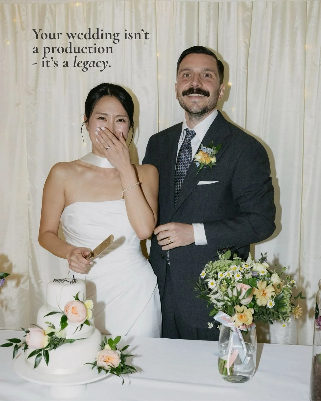 So often, the wedding industry pushes us to stage every moment, to chase the perfect image, until the day feels like a performance. But what if we let go of that pressure? What if your wedding wasn&rsquo;t a performance, but a day you fully feel? Wha