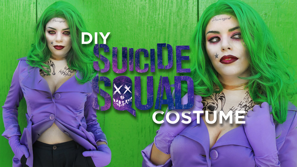 DIY SUICIDE SQUAD JOKER INSPIRED COSTUME — The Sorry Girls