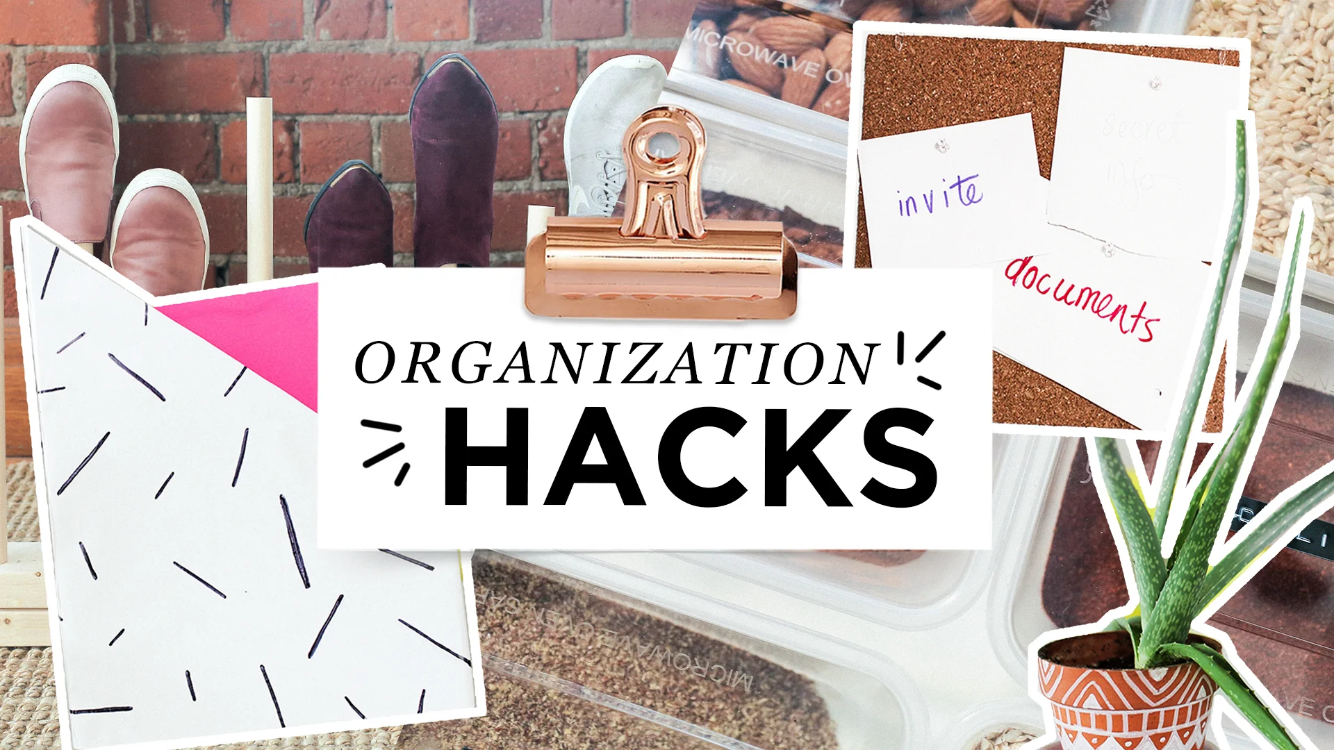 SUPER EASY ORGANIZATION HACKS! — The Sorry Girls