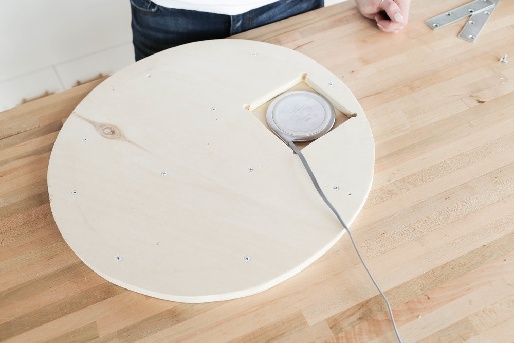 HOW TO BUILD A TABLE THAT CHARGES YOUR PHONE! — The Sorry Girls