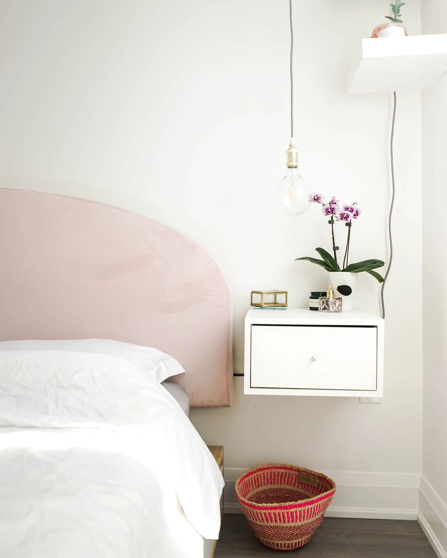 Ikea Hacked Floating Nightstands The Sorry S Ikea Hacked Floating Nightstands