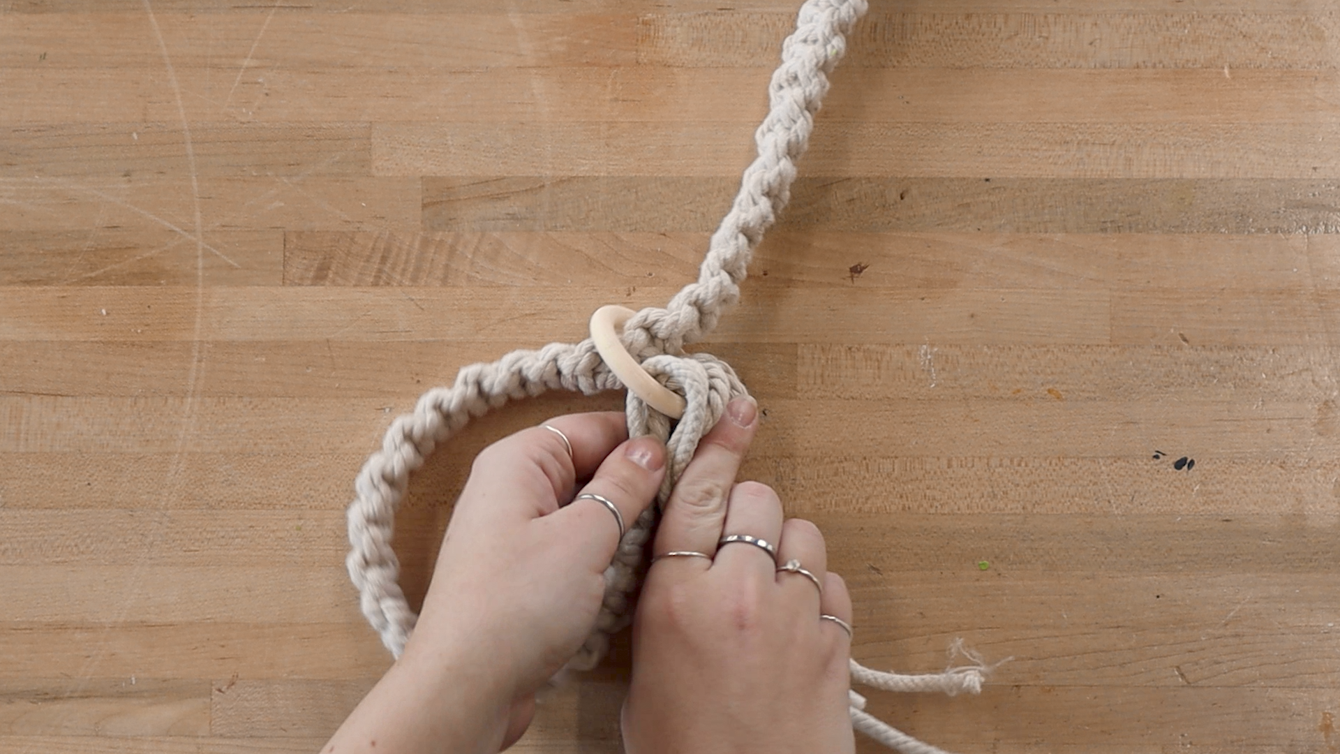 yoga mat strap macrame