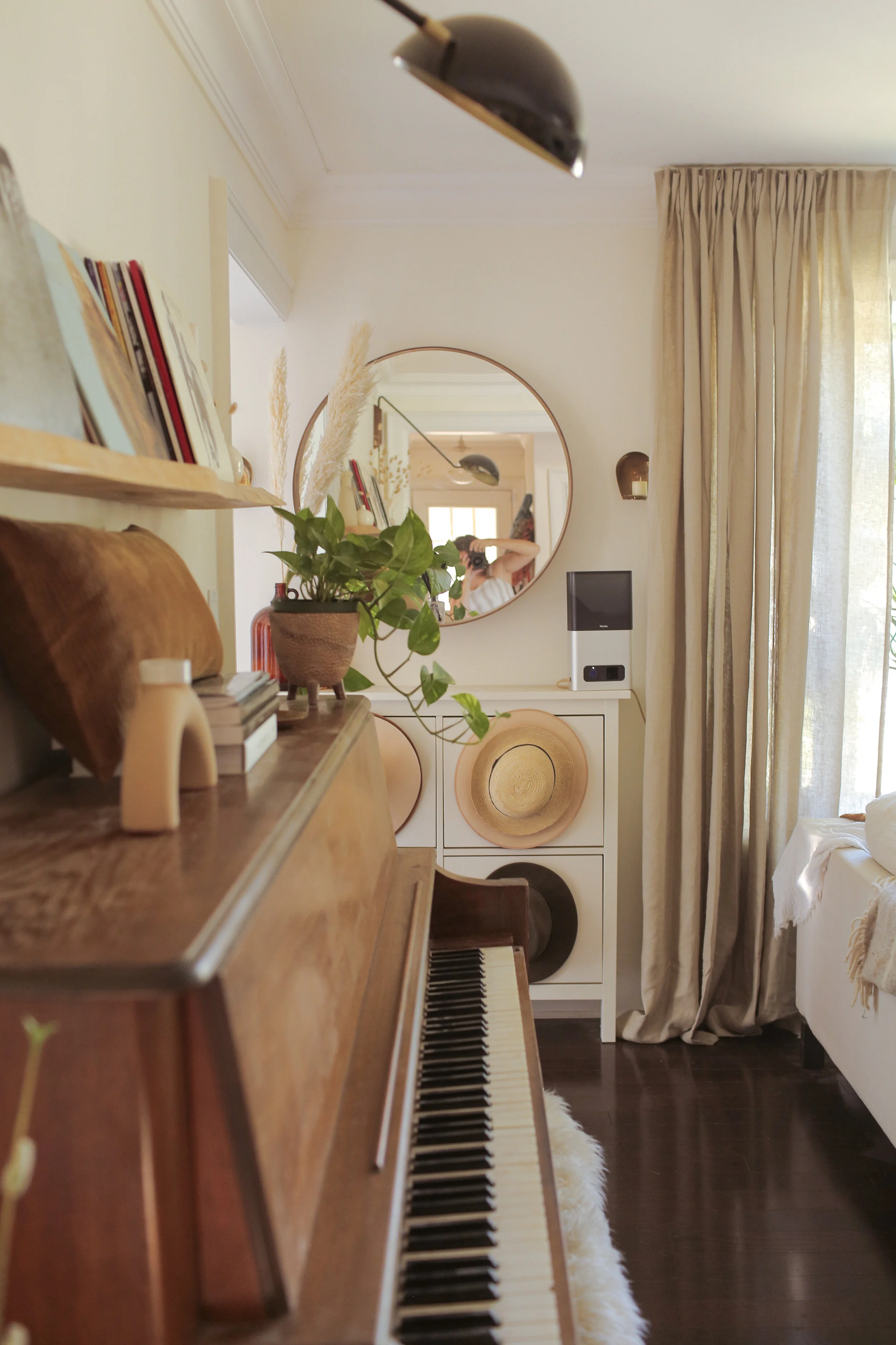 Mid Century Modern Updated Living Room Tour The Sorry Girls