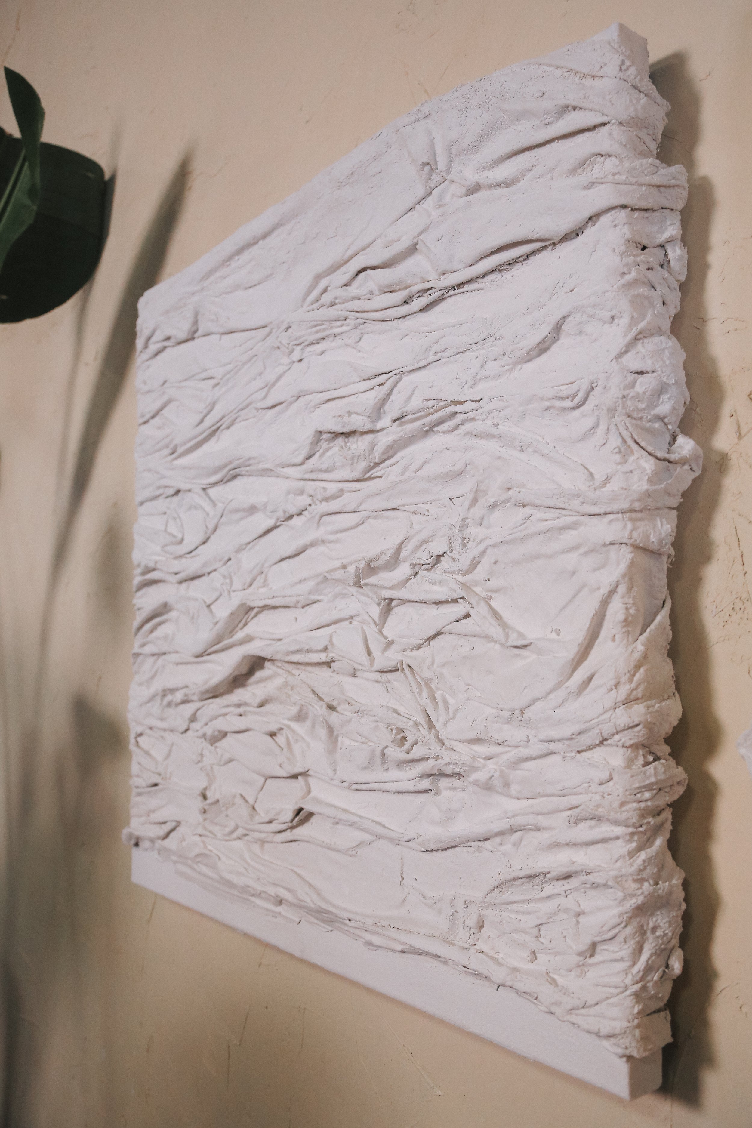 Testing Viral TikTok DIYs Draped Fabric Abstract Wall Art — The Sorry