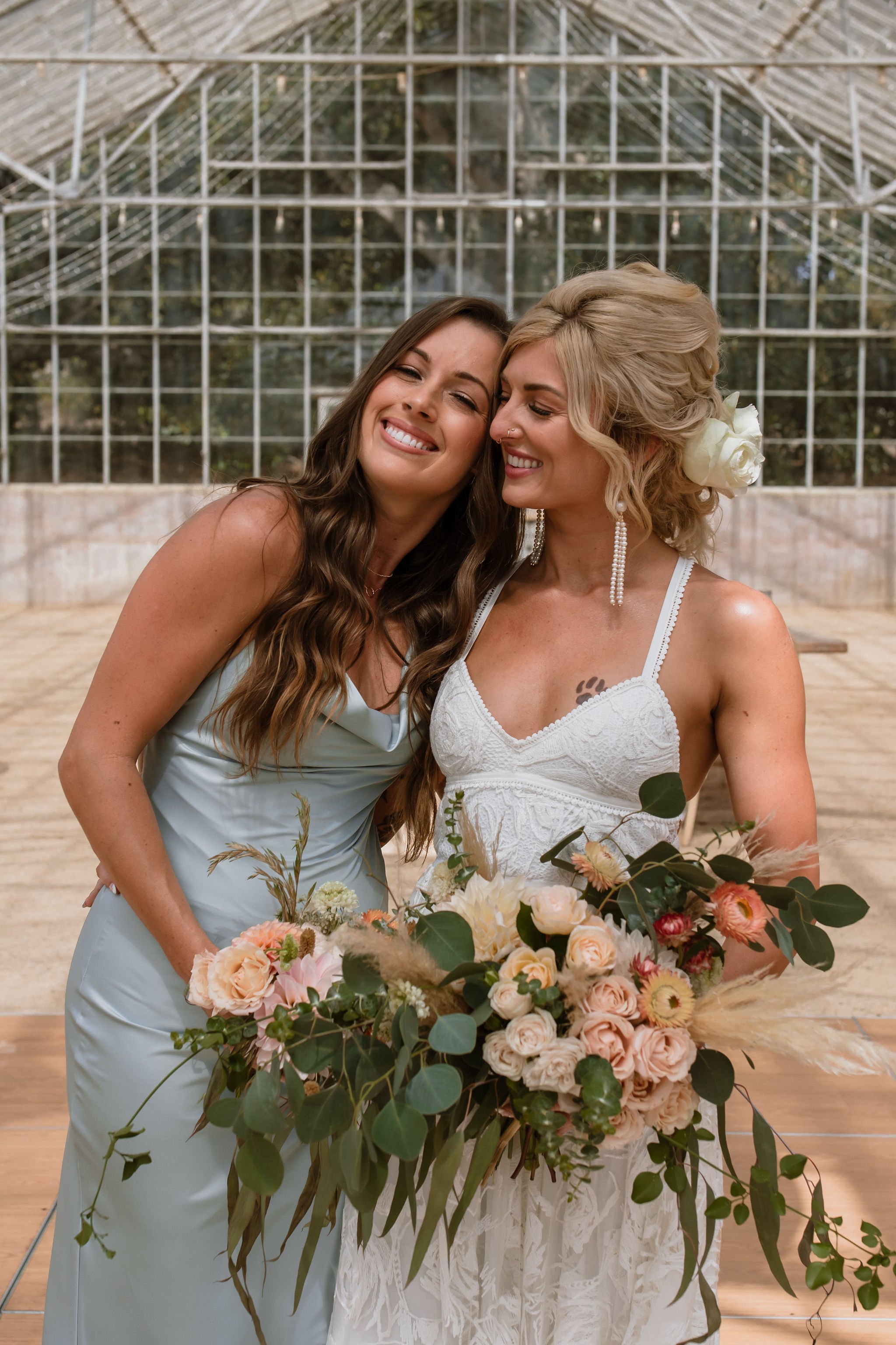 Bridesmaid and Bride’s Bouquet 