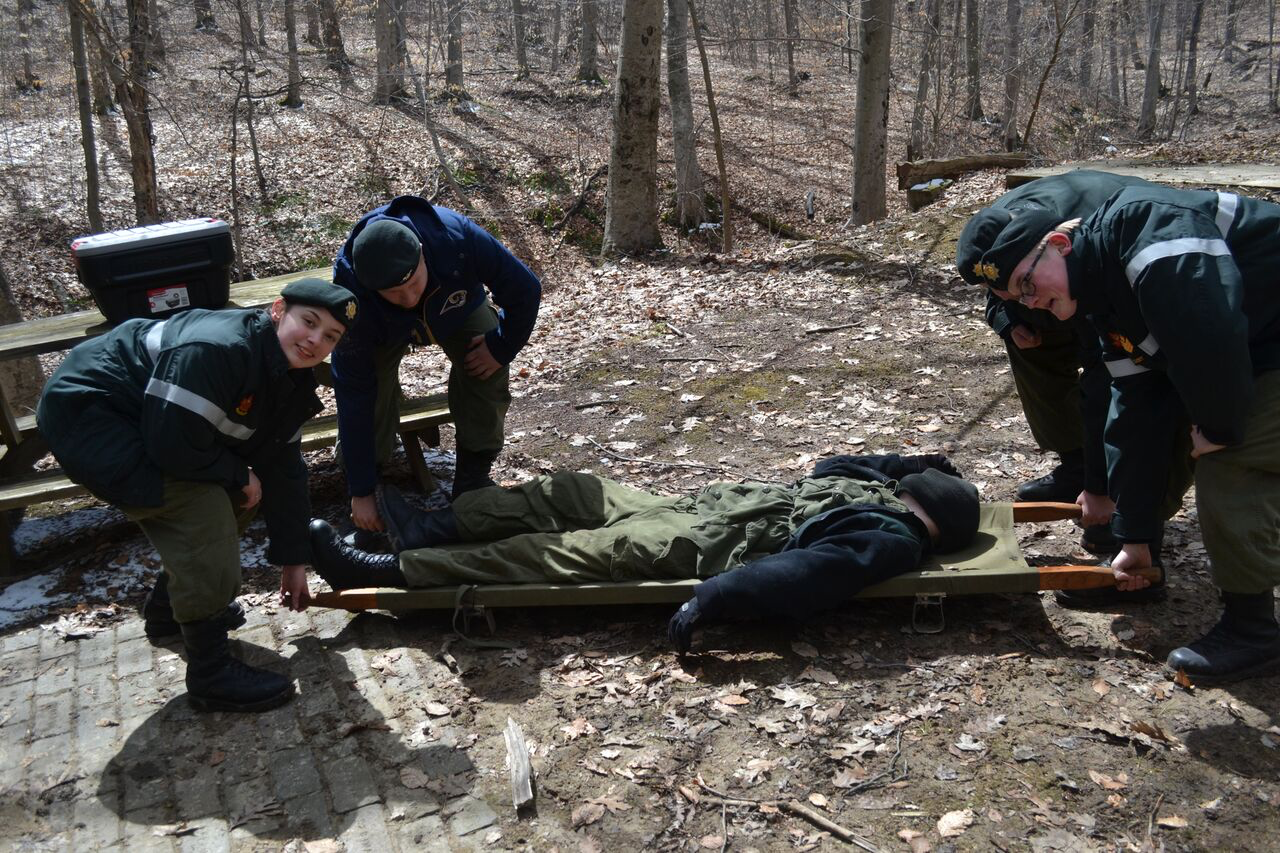 Objective accomplished! Our injured cadet has arrived at the HQ for medical treatment. (This is a small party tasking Scenario)