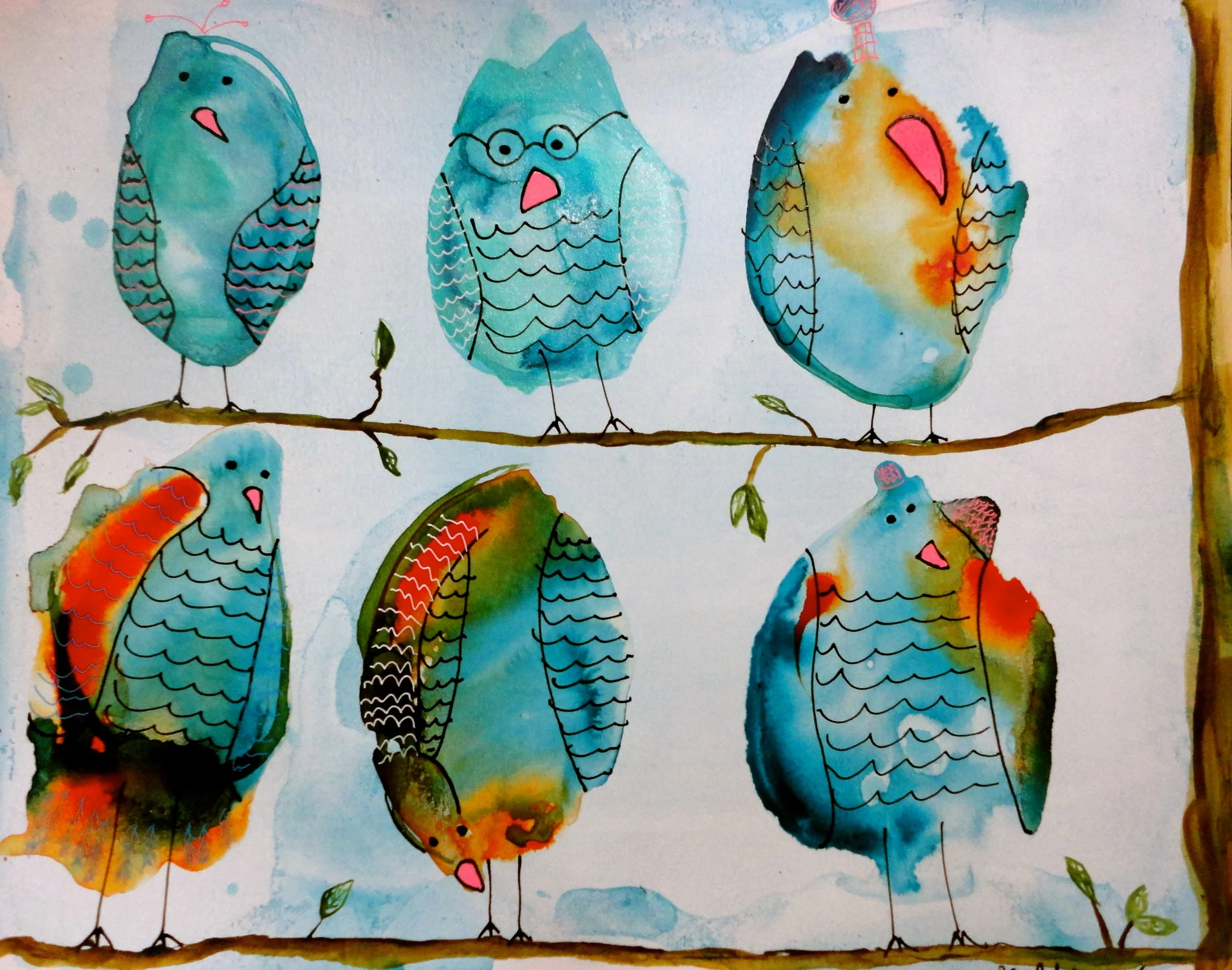 Artwork: Jenn Ashton ' All Different But All Connected'