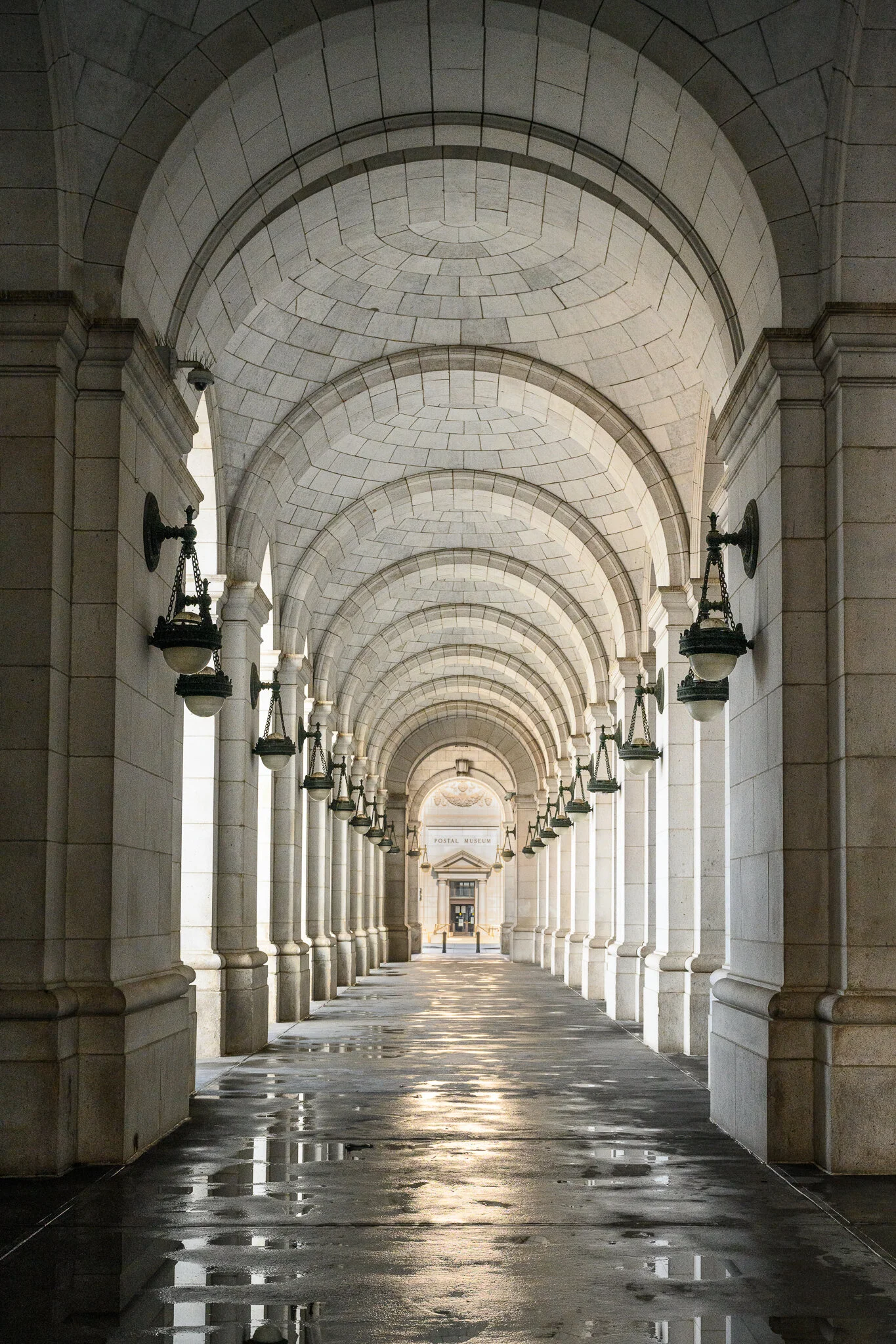 Union Station hall and arches