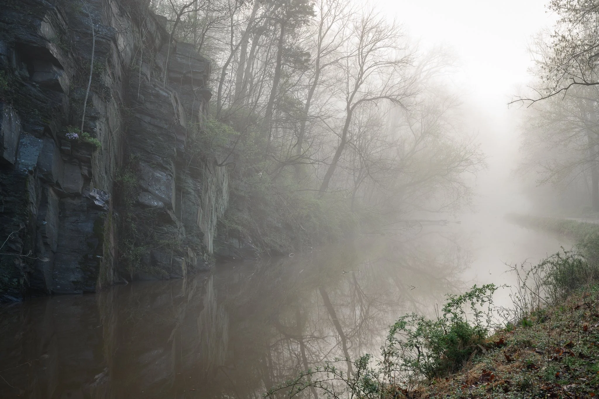 Early spring along the C&O Canal at Pennyfield Lock in Maryland.