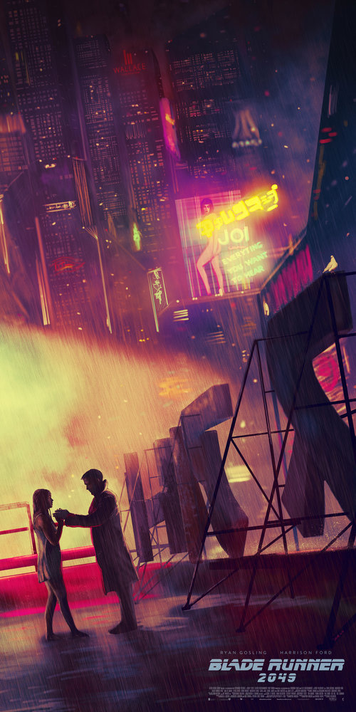 Blade Runner 49 Alt Poster Dave O Flanagan Illustration