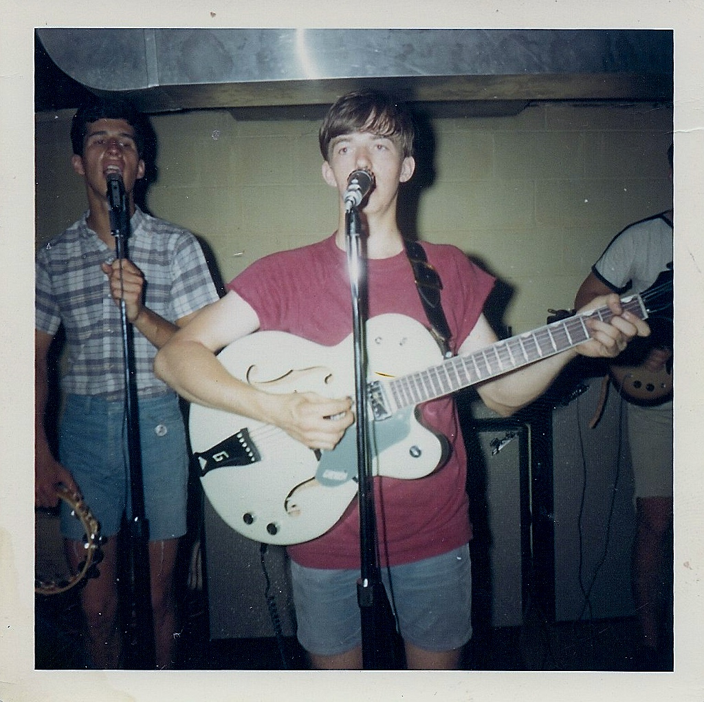 Jim and his Gretsch guitar