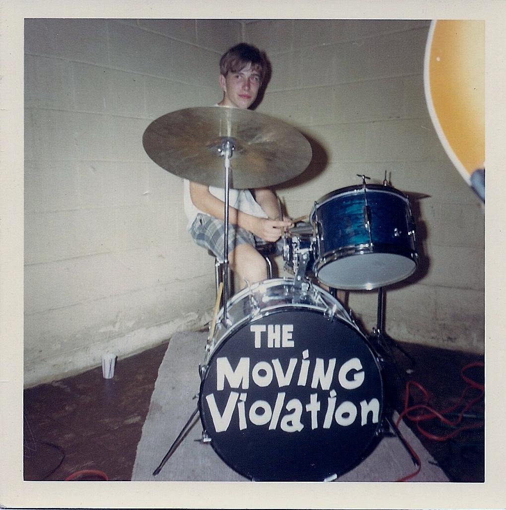 Mike and his new drum kit