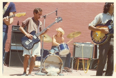 The very talented Frank on bass.