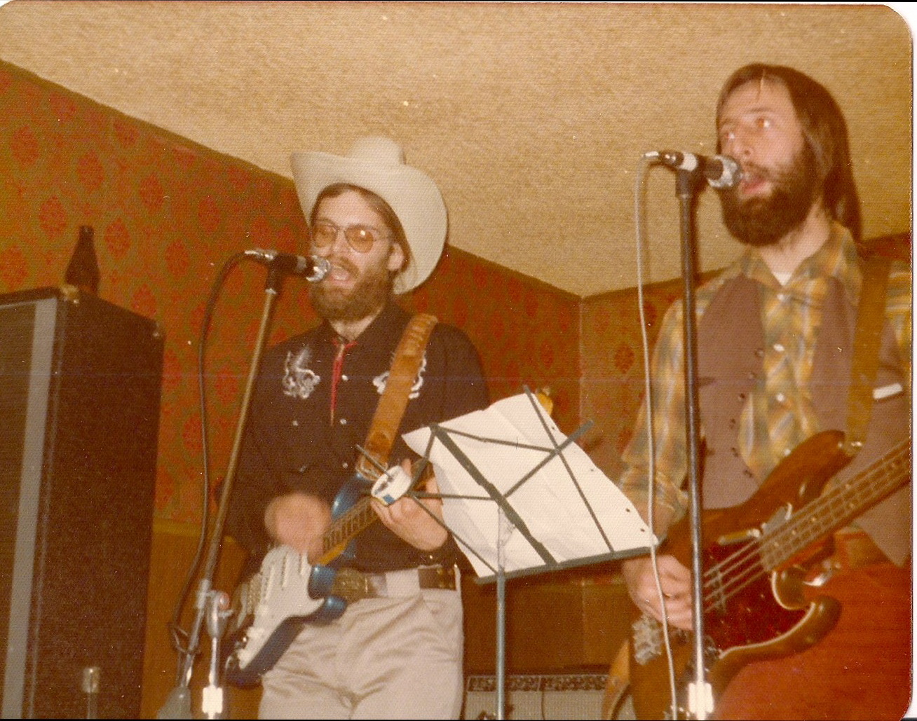 I'm singing country swing with Jim!