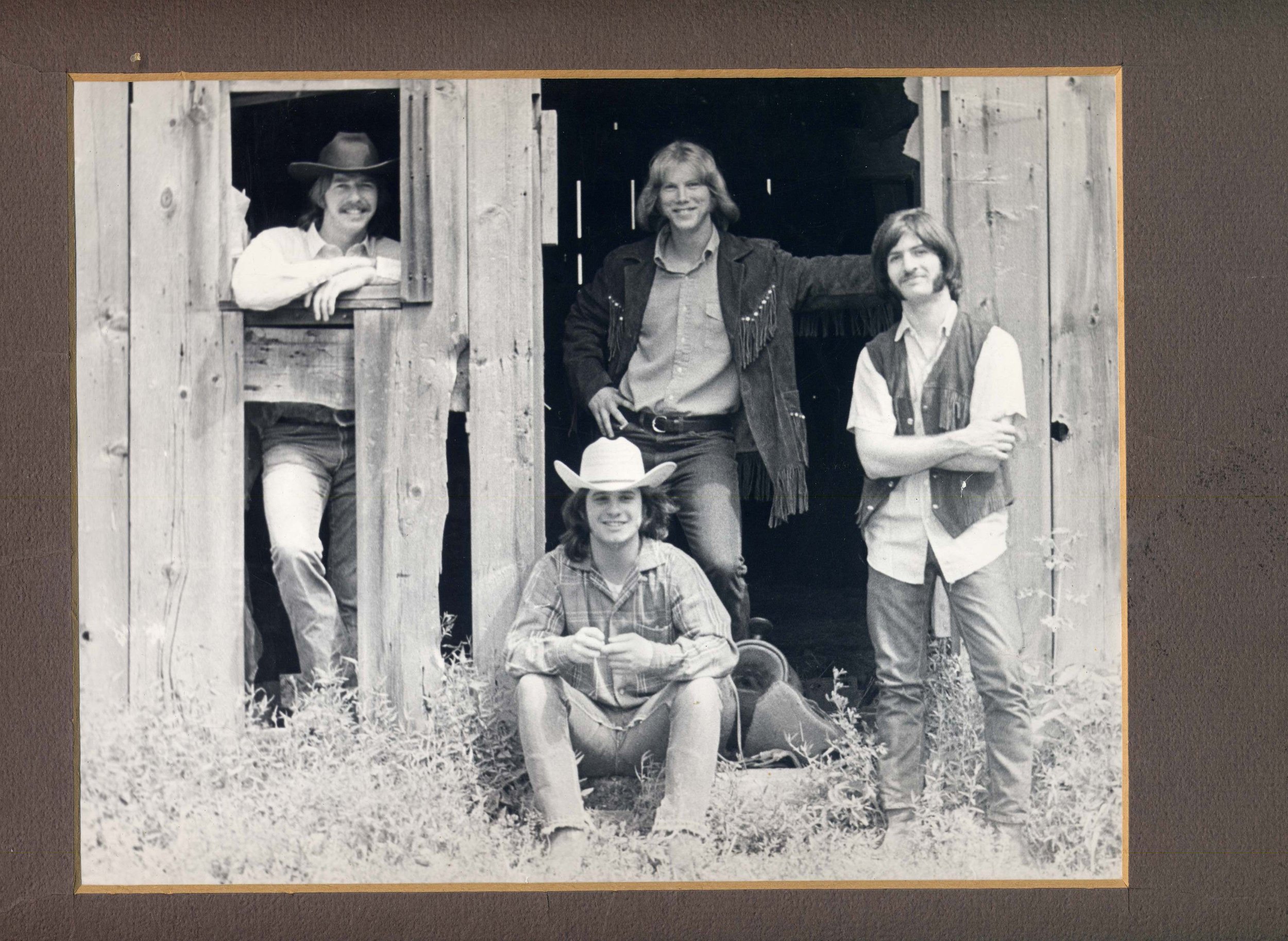 "Christopher Been" with Jim Cain on the left. 1969