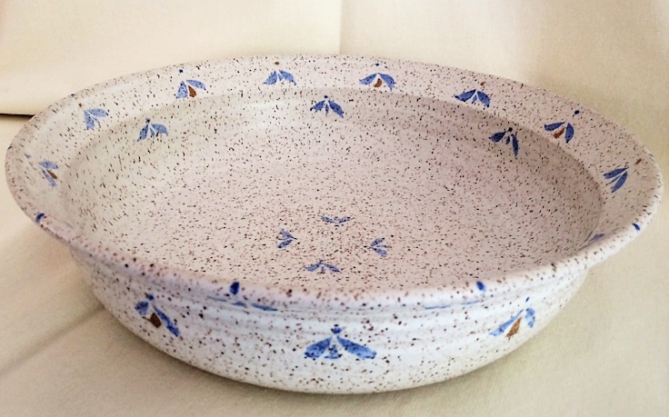   Large deep platter (12 inch)   