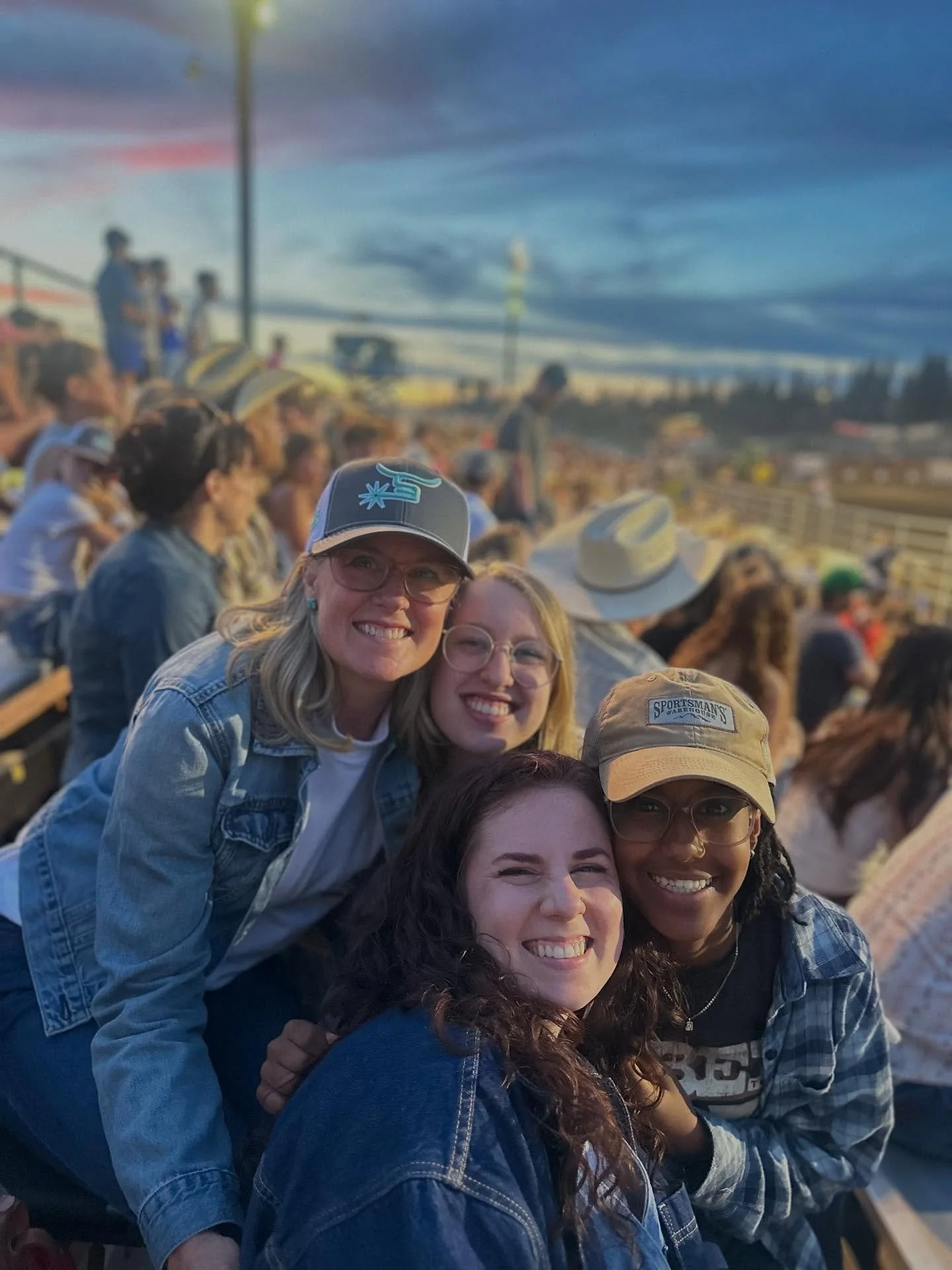 Took a break from Uber-pastoring last night to take these pretty ladies out to the rodeo. Thankful to be able to steal some time together! ❤️☺️