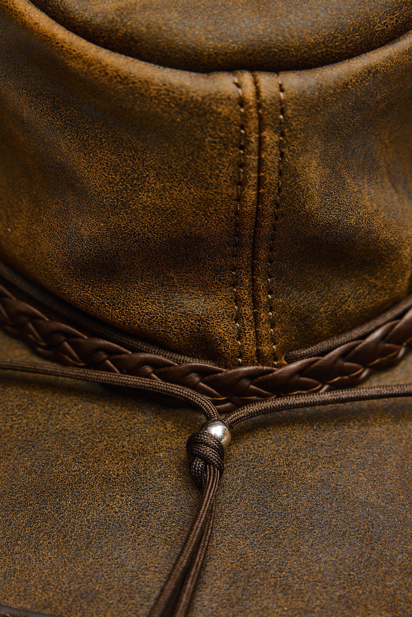 Packable Leather Hat — Hide Out Leathers