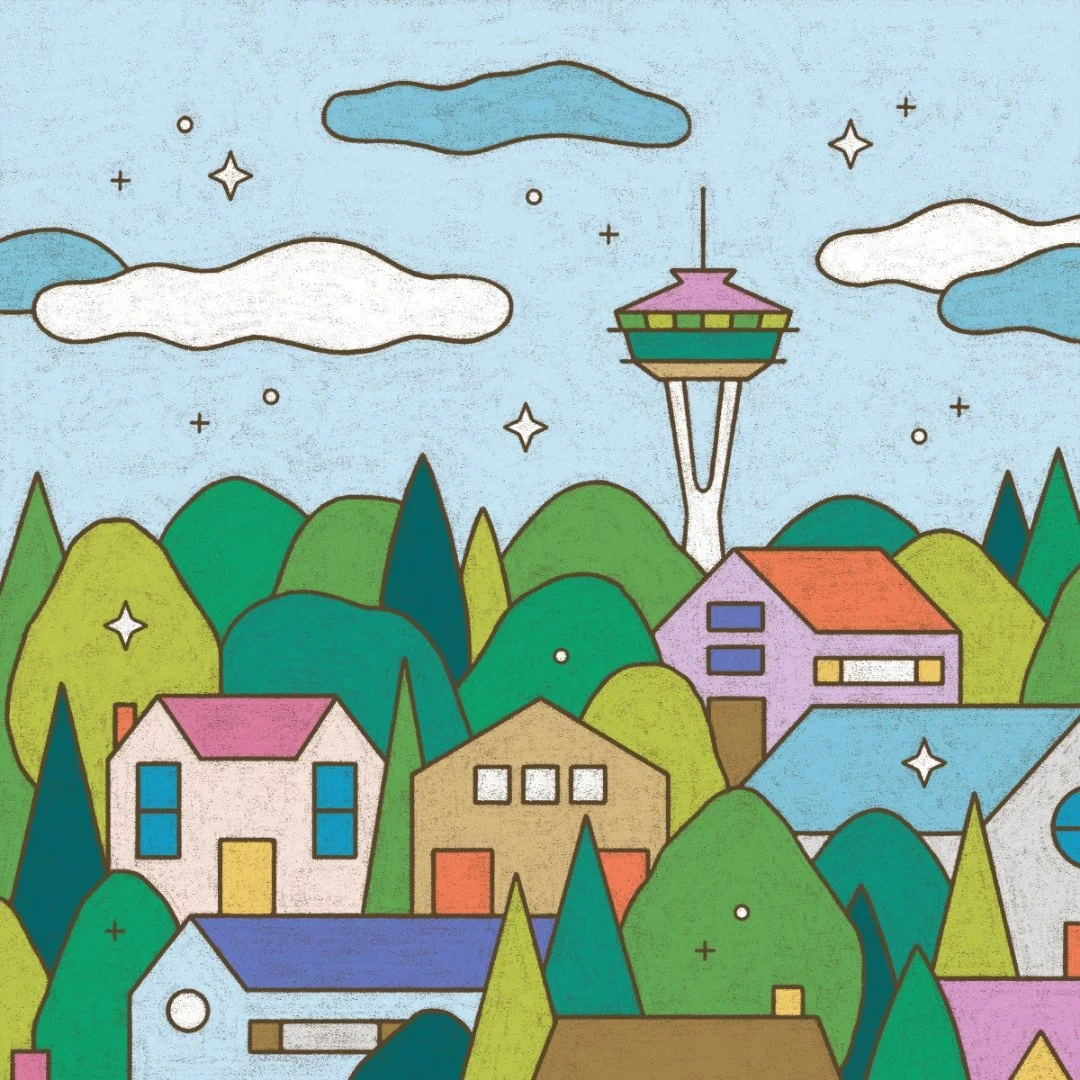 Seattle Illustrations