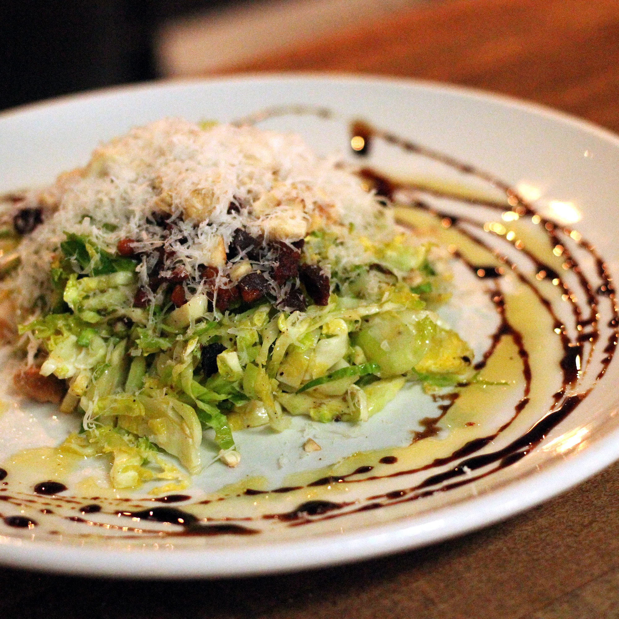 Warm Brussel Sprout Salad