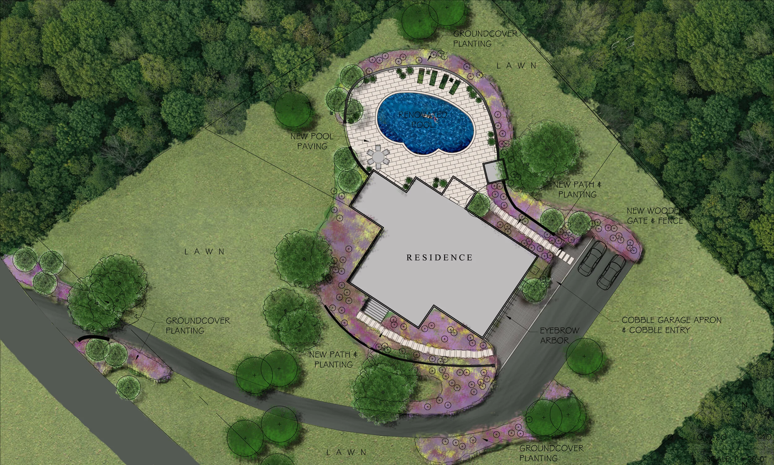 A Gibson Island residence — Bell Design, Inc.