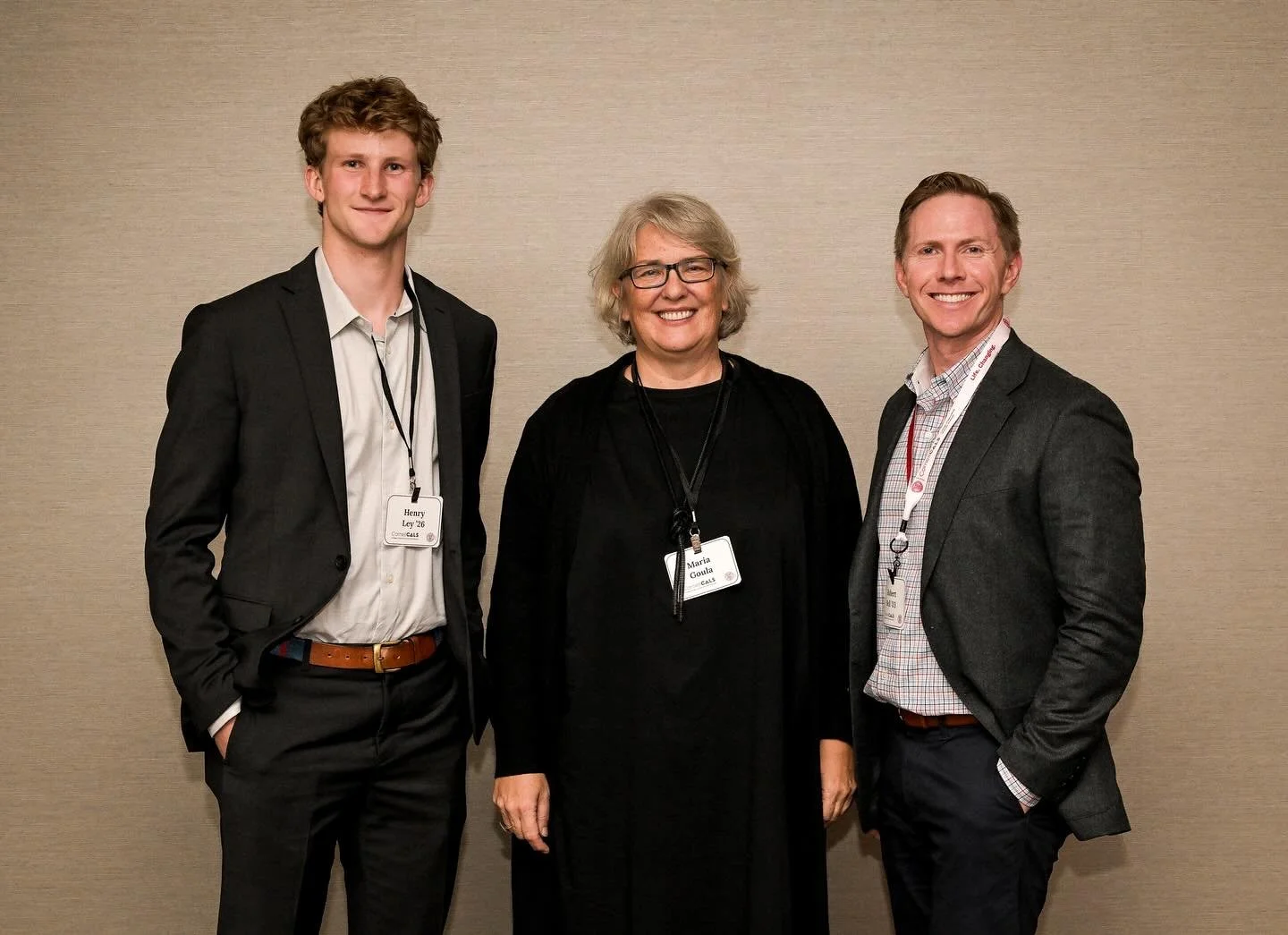 Recently firm founder Robert Bell was back at Cornell with @cornell.cals.alumni for their awards dinner recognizing outstanding alumni and faculty. New Landscape Architecture department chair Maria Goula and senior in the program, Henry Ley accepted 