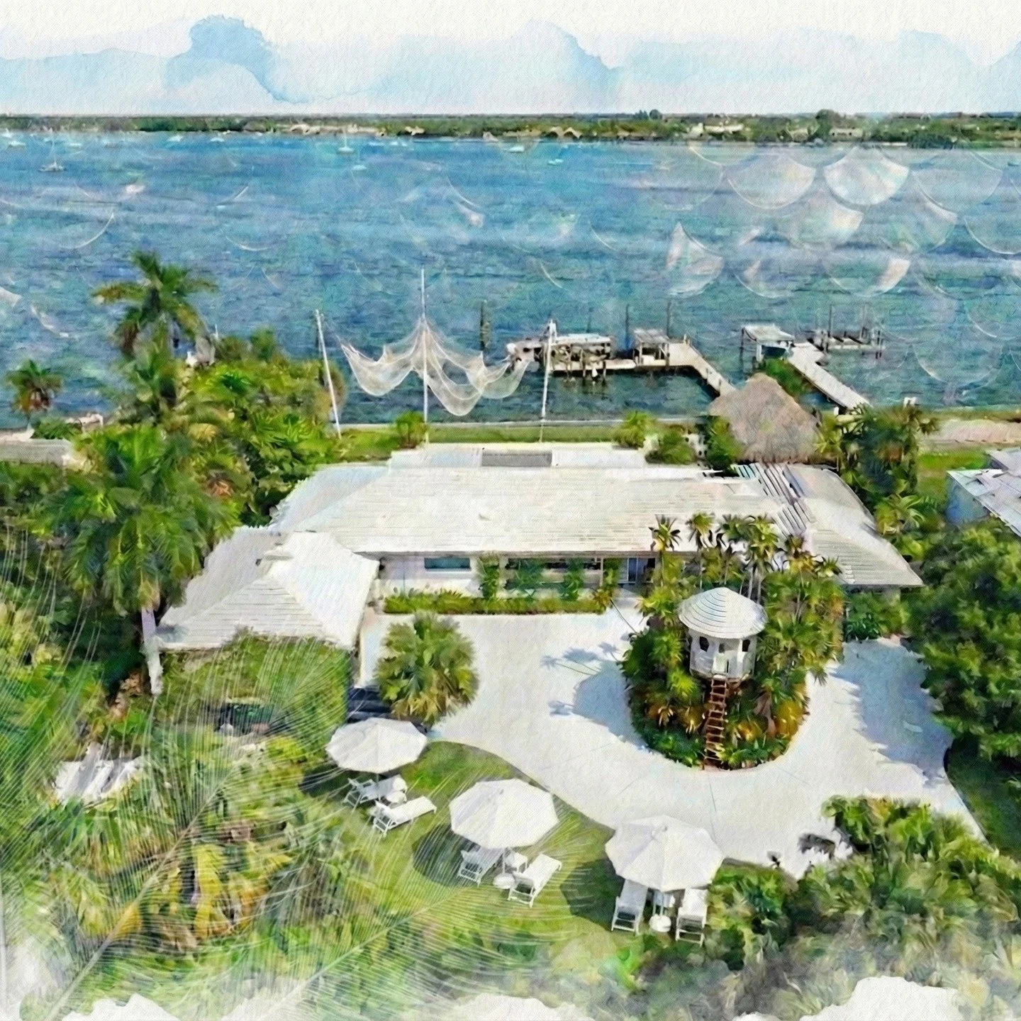 For our Kips Bay Palm Beach 2026 space, we&rsquo;ve reimagined the main house landscape as a shimmering dream of scales, feathers, and delightful contradictions. Inspired by the phrase &ldquo;Neither fish nor fowl,&rdquo; meaning "not fitting in