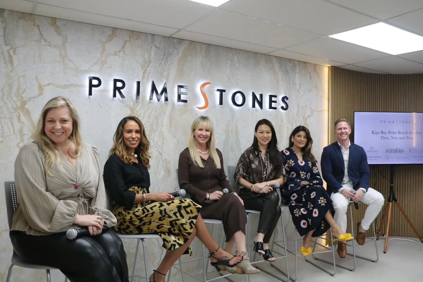 Lots of laughs and genuinely great insights at our Modern Luxury conversation inside the Primestones showroom in Miami moderated by Jesse Bratter. We spoke about our Kips Bay Palm Beach experience and how stone a defining role in the spaces played. W