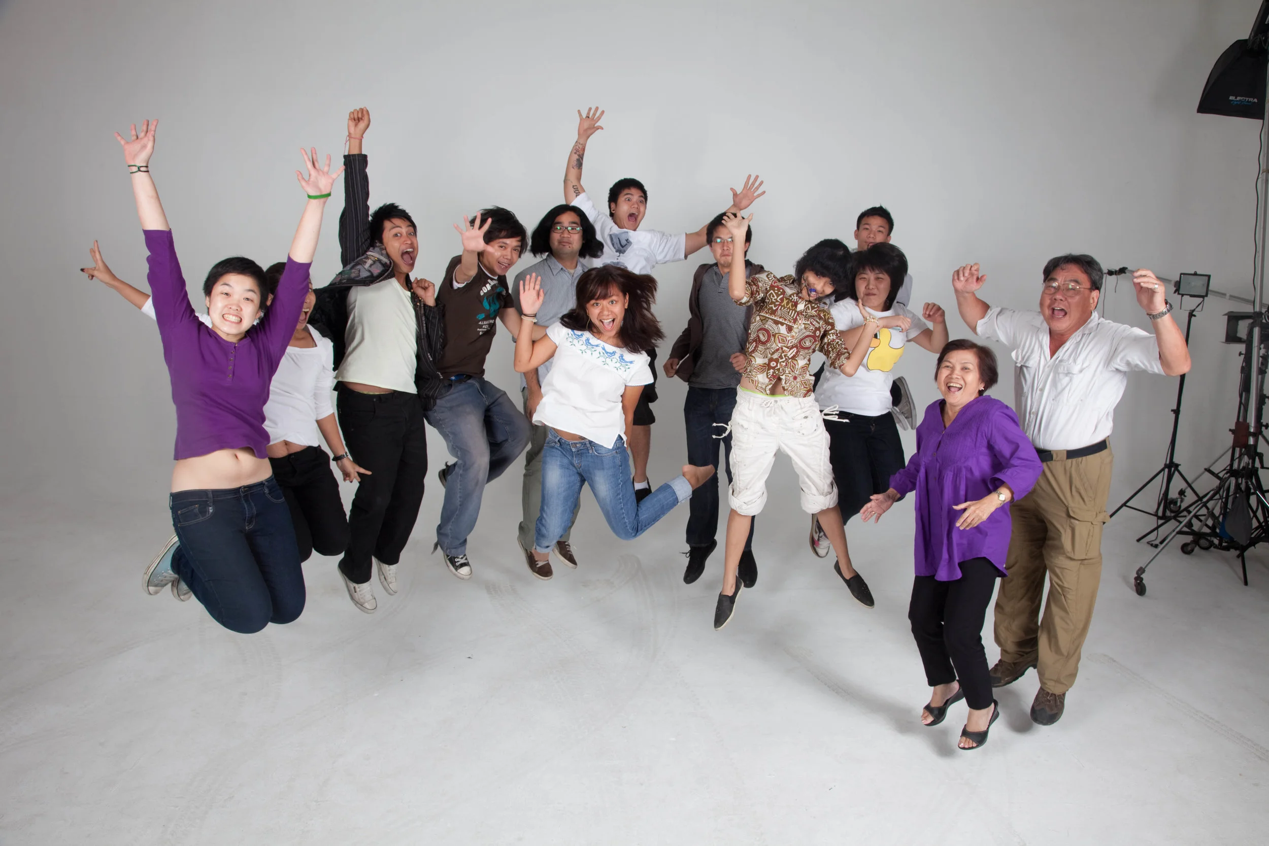 Harvey and John Chua on the far right with photography students. We are grateful to you both for your inspiration, dedication, and passion...