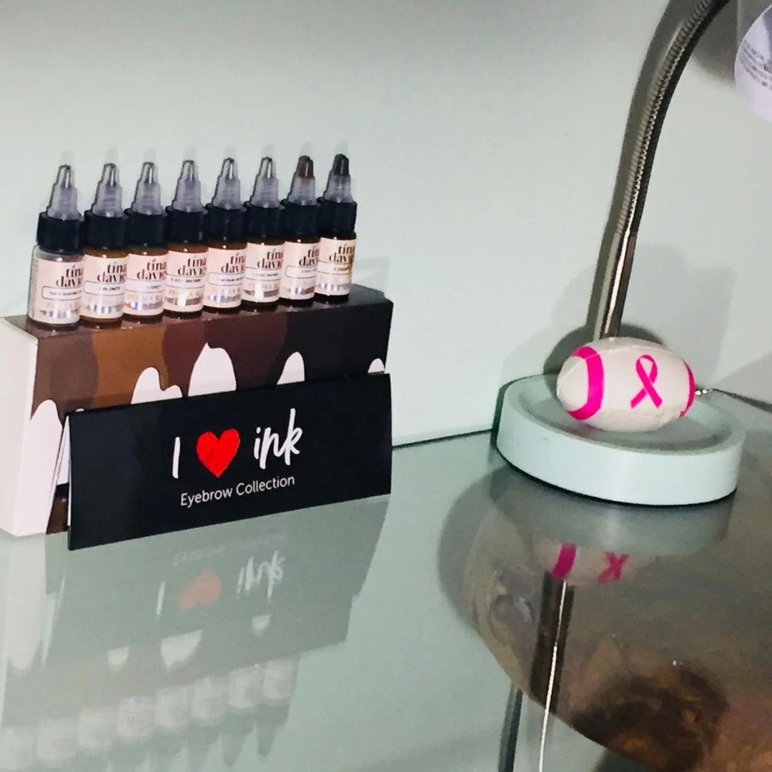 We Proudly use TIna Davies Pigments