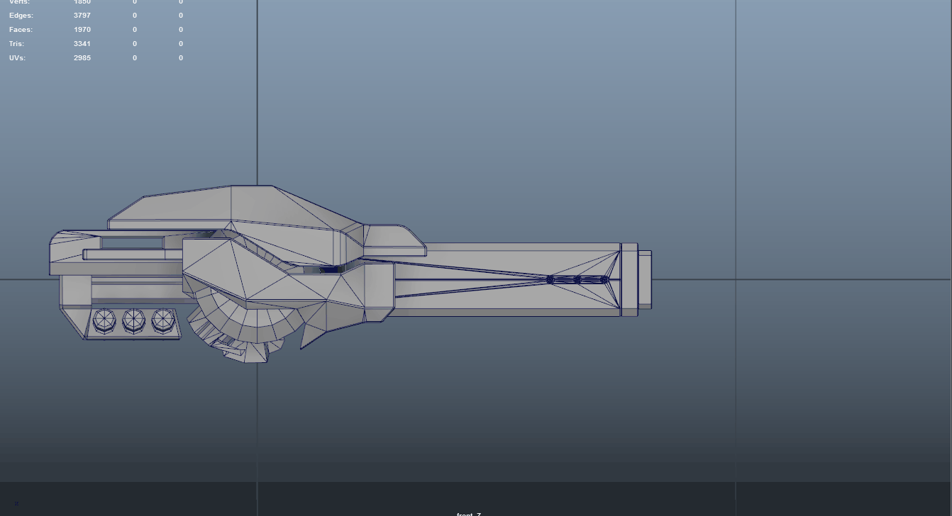 The activate animation for the PESD-M1A3E 'Cobalt'. 