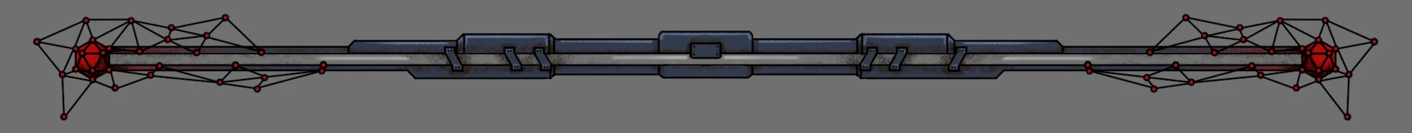 As I was creating the weapon icons I also decided to redo the health bar to better match the art style of the game.