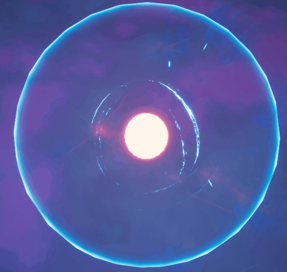 This is a particle system combined with a shader for the alternate fire on the Hornet, which absorbs damage and explodes with d=the pent up damage.