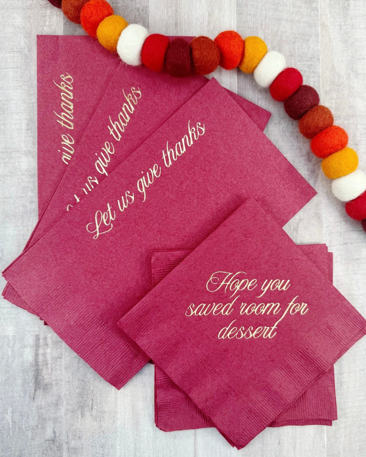 You can't control what &quot;that&quot; relative will say at the Thanksgiving table, but at least you can make sure the napkins are pretty.  Now in my shop!