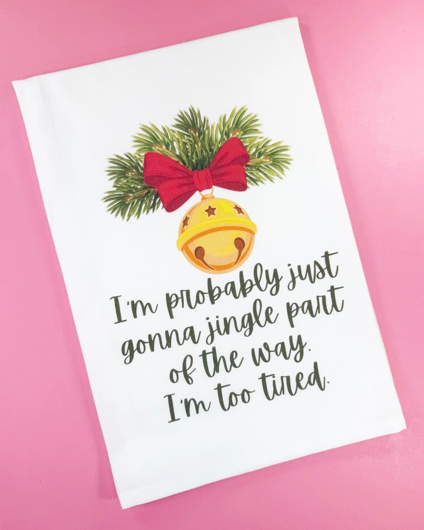 New Christmas tea towels just dropped!  They were a HUGE hit at the Mile High Holiday Mart.  It's the perfect one-size-fits-all gift. #teatowels #giftideas #smallbusiness