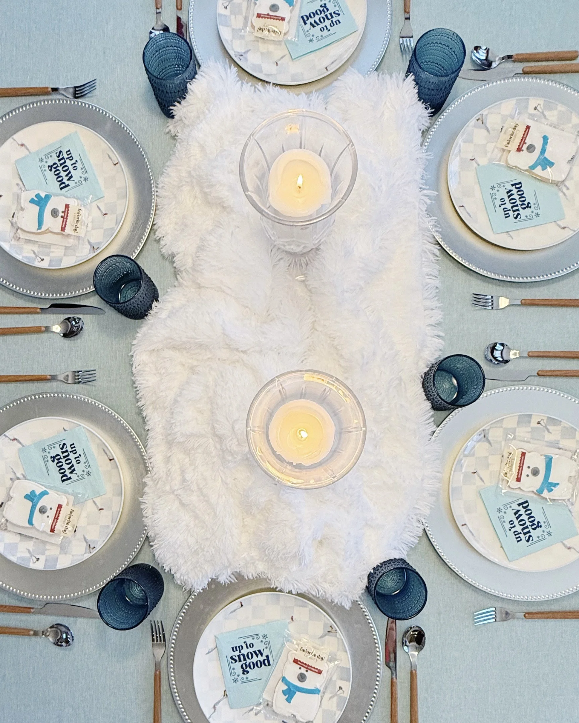 Up to Snow Good Tablescape