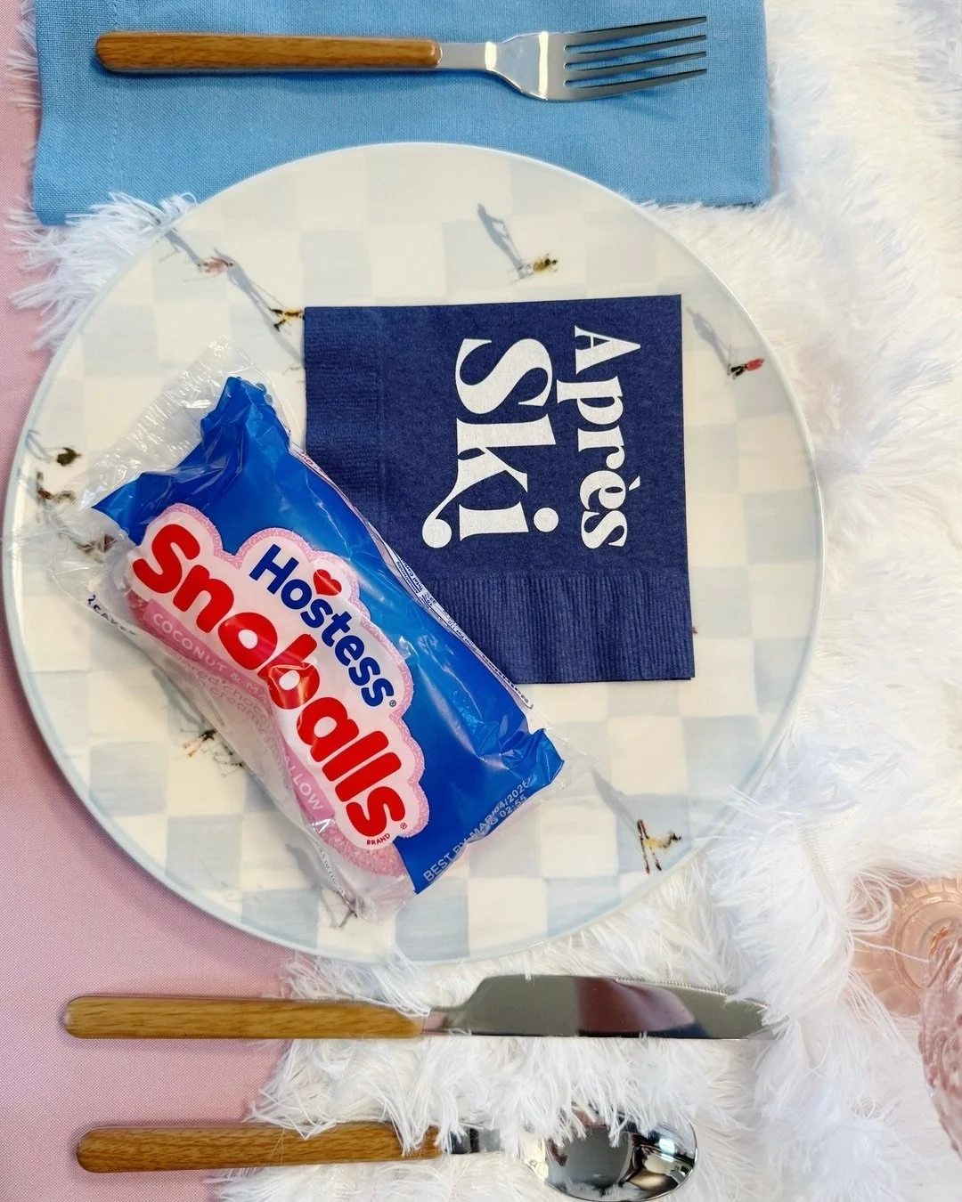 My ski napkins are my best sellers and they are now back in stock ⛷️ #skiyalater #apresski