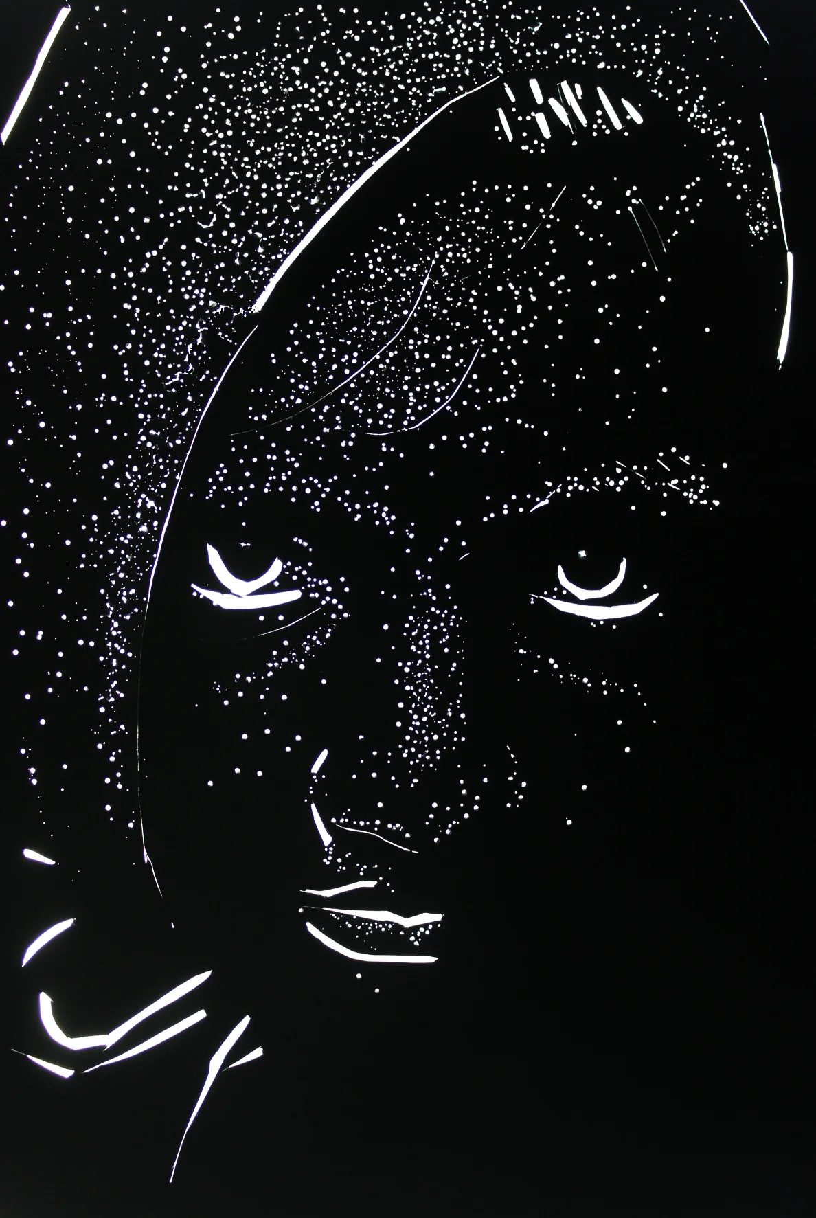 Self-Portrait using Light
