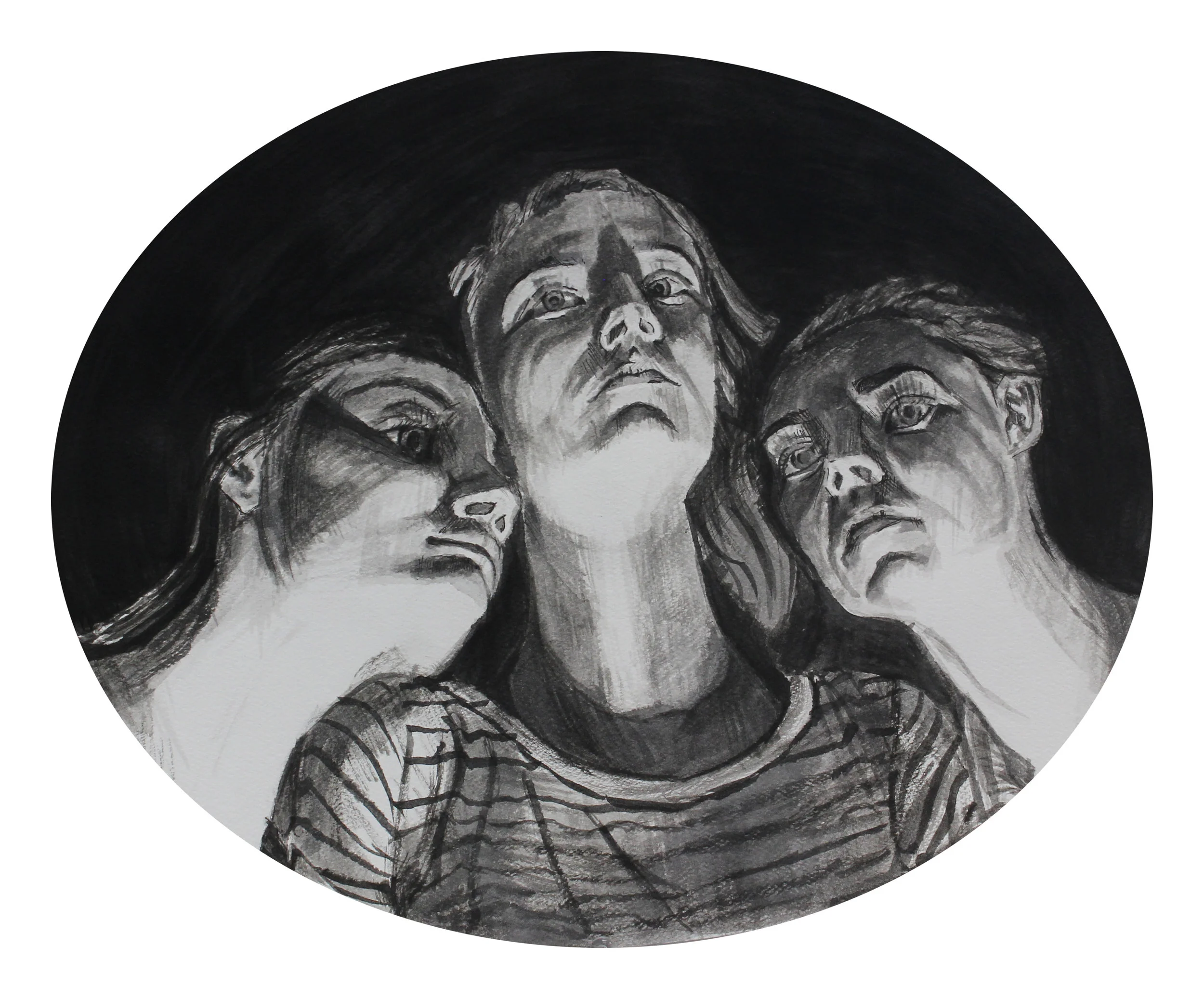 Three Blank Stares