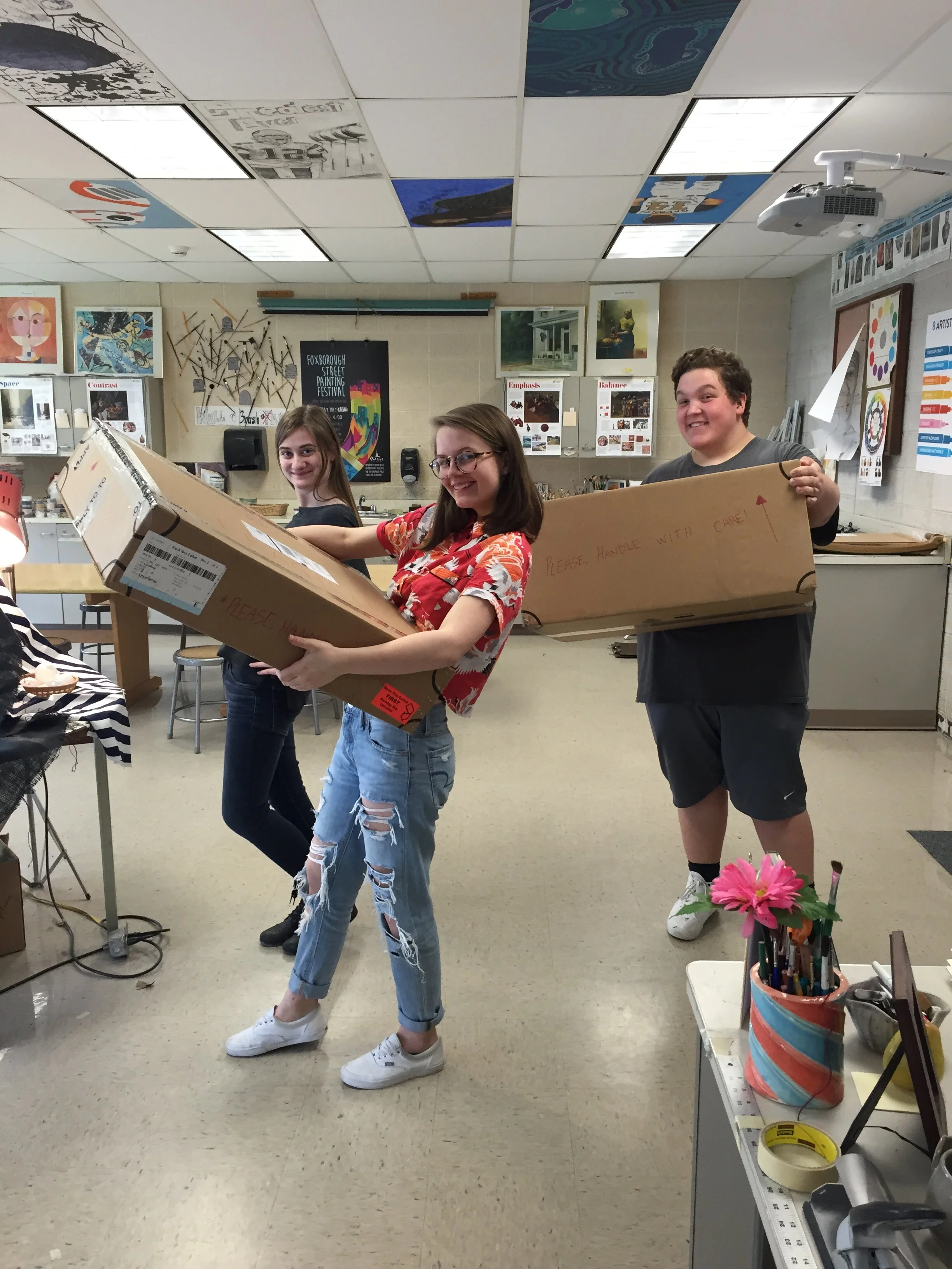 Boxing AP Portfolios to Send Off