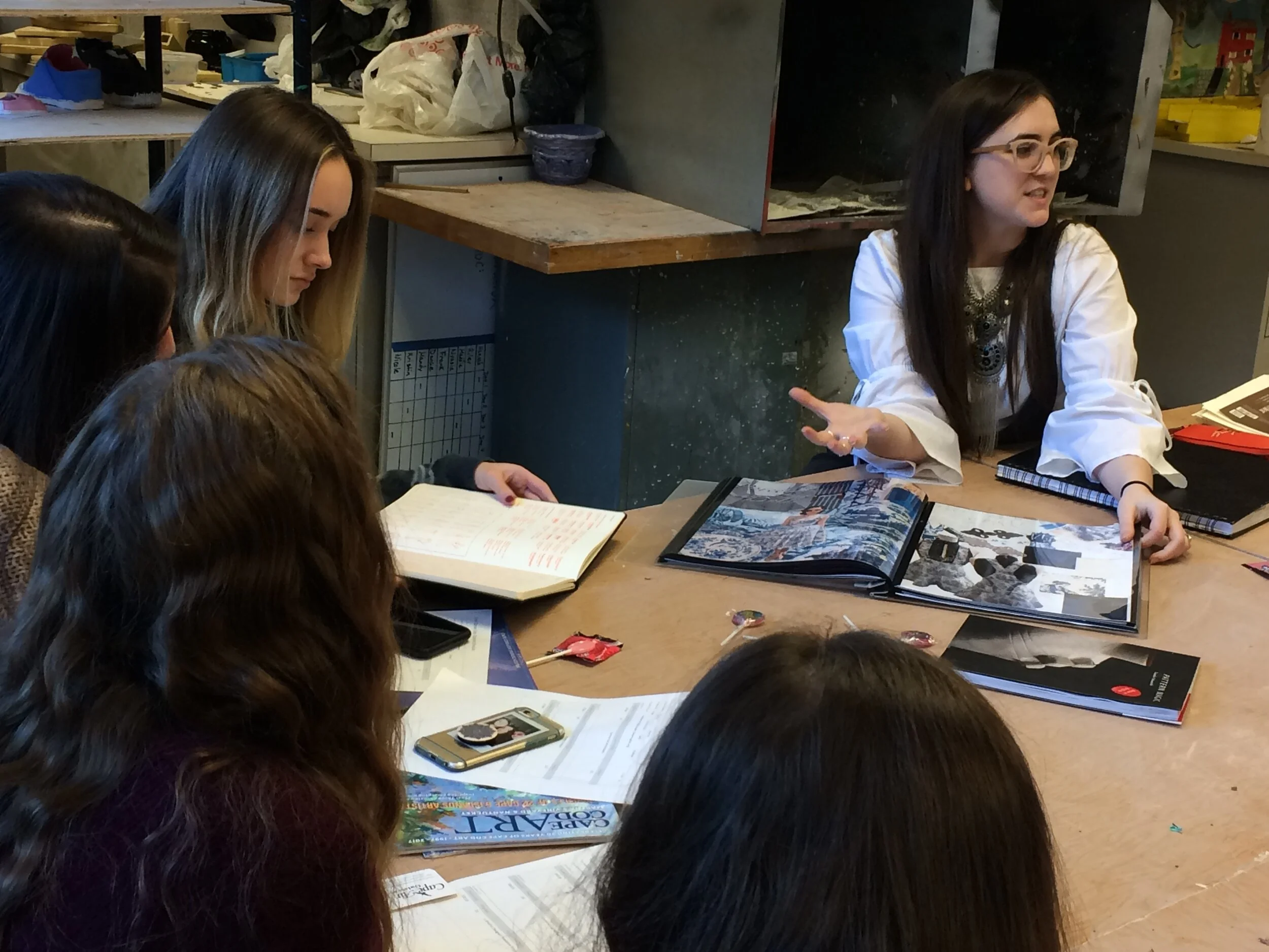 Career Day with Art Alumni