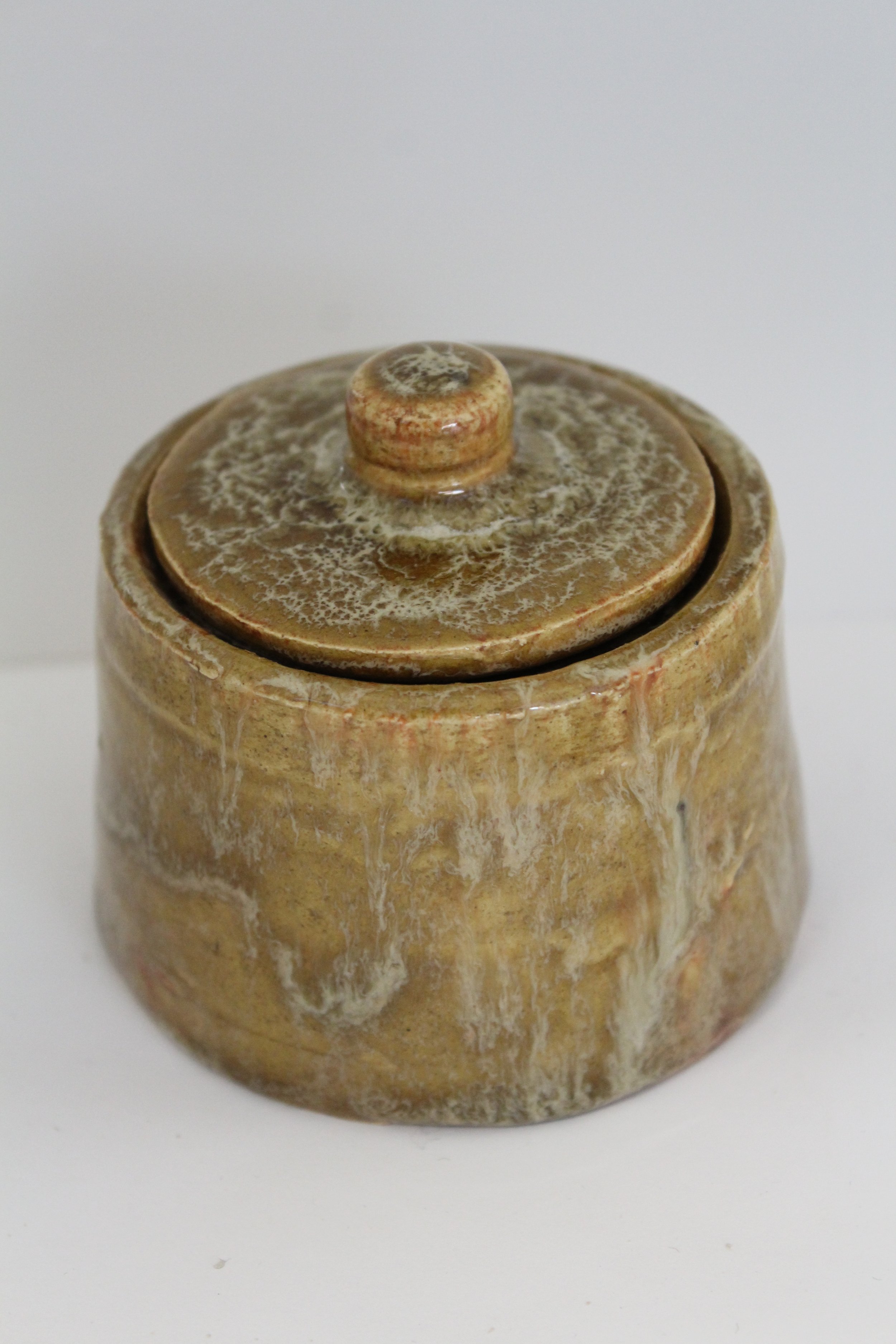 Wheel Thrown Lidded Vessel